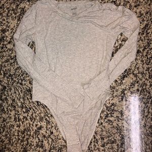 Aerie Striped Body Suit